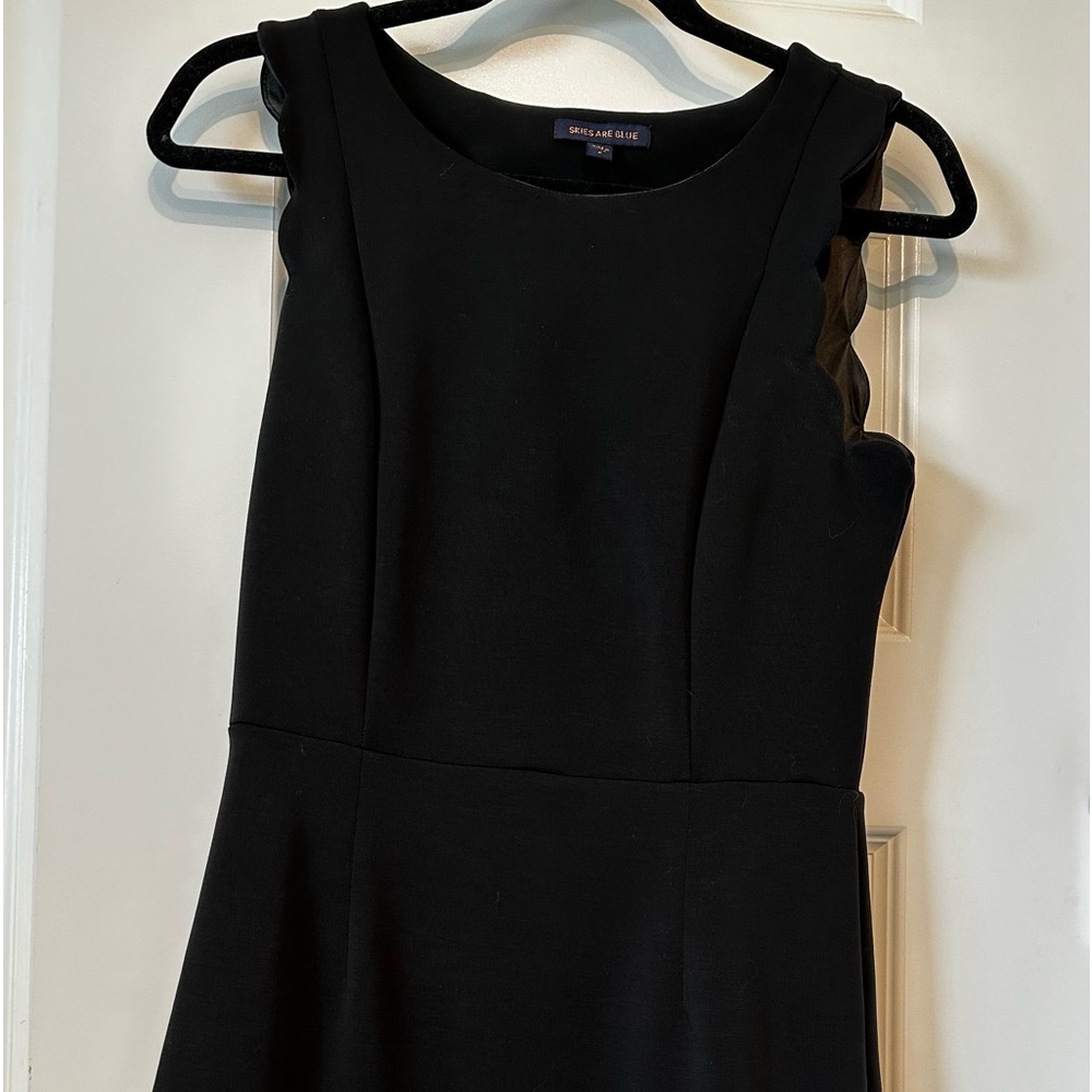 Black cocktail dress